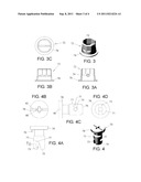 HELMET WITH PARTIAL TURN FACEGUARD MOUNTING diagram and image