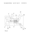 CONFIGURATION AND METHOD FOR CLEANING AN EXHAUST GAS FLOW OF AN INTERNAL     COMBUSTION ENGINE BY SEPARATING PARTICLES AND MOTOR VEHICLE HAVING THE     CONFIGURATION diagram and image