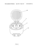LIFTING MECHANISM OF FRY DEVICE AND FRYING PAN diagram and image
