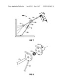 SPRAY EDGER DEVICES SUITABLE FOR USE WITH MATERIAL APPLICATION APPARATUS diagram and image