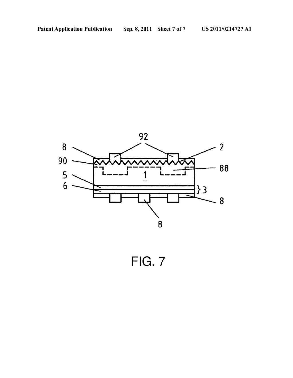 METHOD FOR MANUFACTURING A SOLAR CELL WITH A TWO-STAGE DOPING - diagram, schematic, and image 08