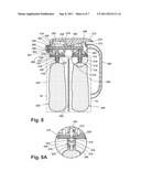 MANUAL SPRAYER WITH DUAL BAG-ON-VALVE ASSEMBLY diagram and image