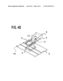 DRIVING TYPE PATIENT PLATFORM, CONTROL DEVICE FOR DRIVING TYPE PATIENT     PLATFORM, CONTROL PROGRAM FOR DRIVING TYPE PATIENT PLATFORM, AND PARTICLE     BEAM THERAPY SYSTEM UTILIZING THESE ITEMS diagram and image