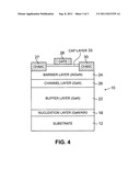 Termination and contact structures for a high voltage GaN-based     heterojunction transistor diagram and image