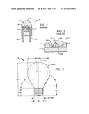 SOLID STATE LAMP WITH THERMAL SPREADING ELEMENTS AND LIGHT DIRECTING     OPTICS diagram and image