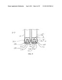 LIGHT-EMITTING DIODE WITH WIRE-PIERCING LEAD FRAME diagram and image