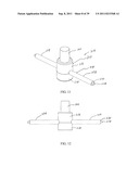 LIGHT-EMITTING DIODE WITH WIRE-PIERCING LEAD FRAME diagram and image