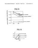 Semiconductor integrated circuit device with reduced leakage current diagram and image