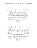 FLIP CHIP PACKAGE MAINTAINING ALIGNMENT DURING SOLDERING diagram and image