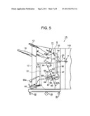 SHEET FINISHING APPARATUS, MOVING MECHANISM FOR SAME APPARATUS, AND MOVING     METHOD FOR SAME APPARATUS diagram and image