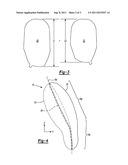 ASYMMETRIC SIDE AIRBAG FOR IMPROVED HEAD AND NECK PROTECTION diagram and image