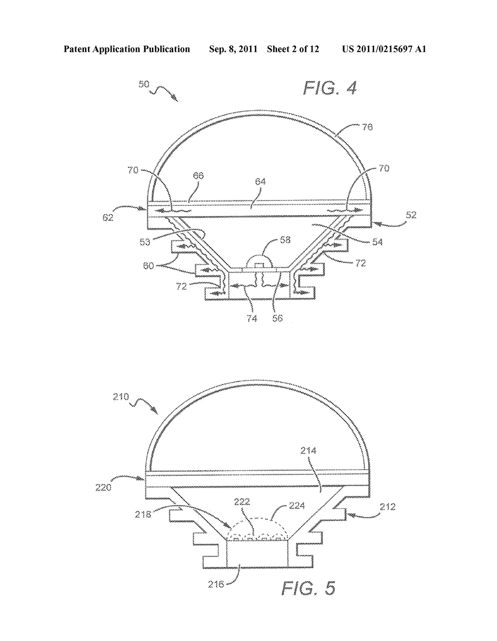 LED LAMP WITH ACTIVE COOLING ELEMENT - diagram, schematic, and image 03