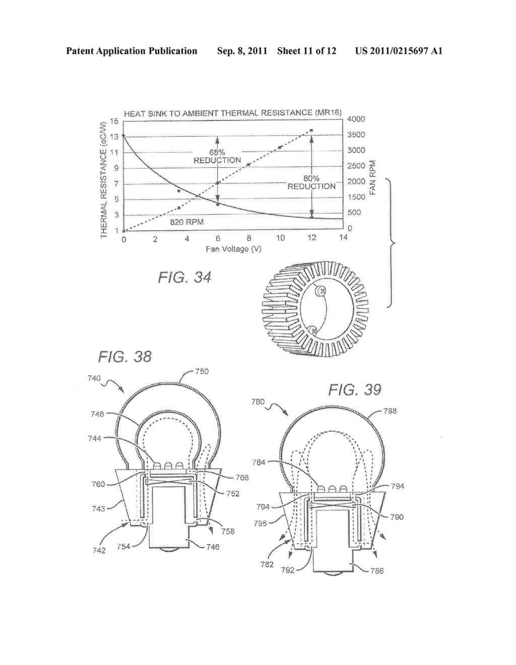 LED LAMP WITH ACTIVE COOLING ELEMENT - diagram, schematic, and image 12