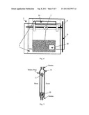 Device for Growing Plants on a Vertical Substrate diagram and image