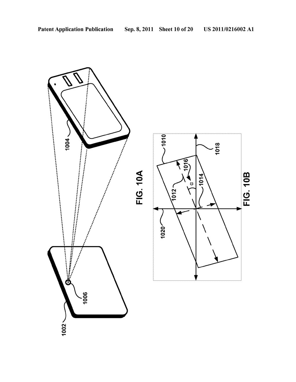 Calibration of Portable Devices in a Shared Virtual Space - diagram, schematic, and image 11