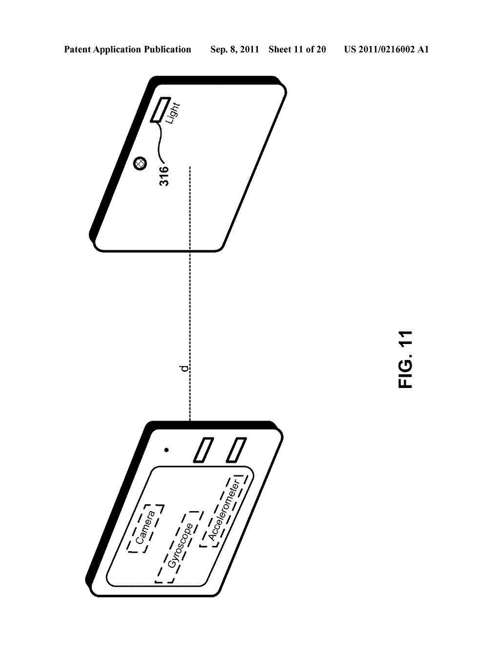 Calibration of Portable Devices in a Shared Virtual Space - diagram, schematic, and image 12