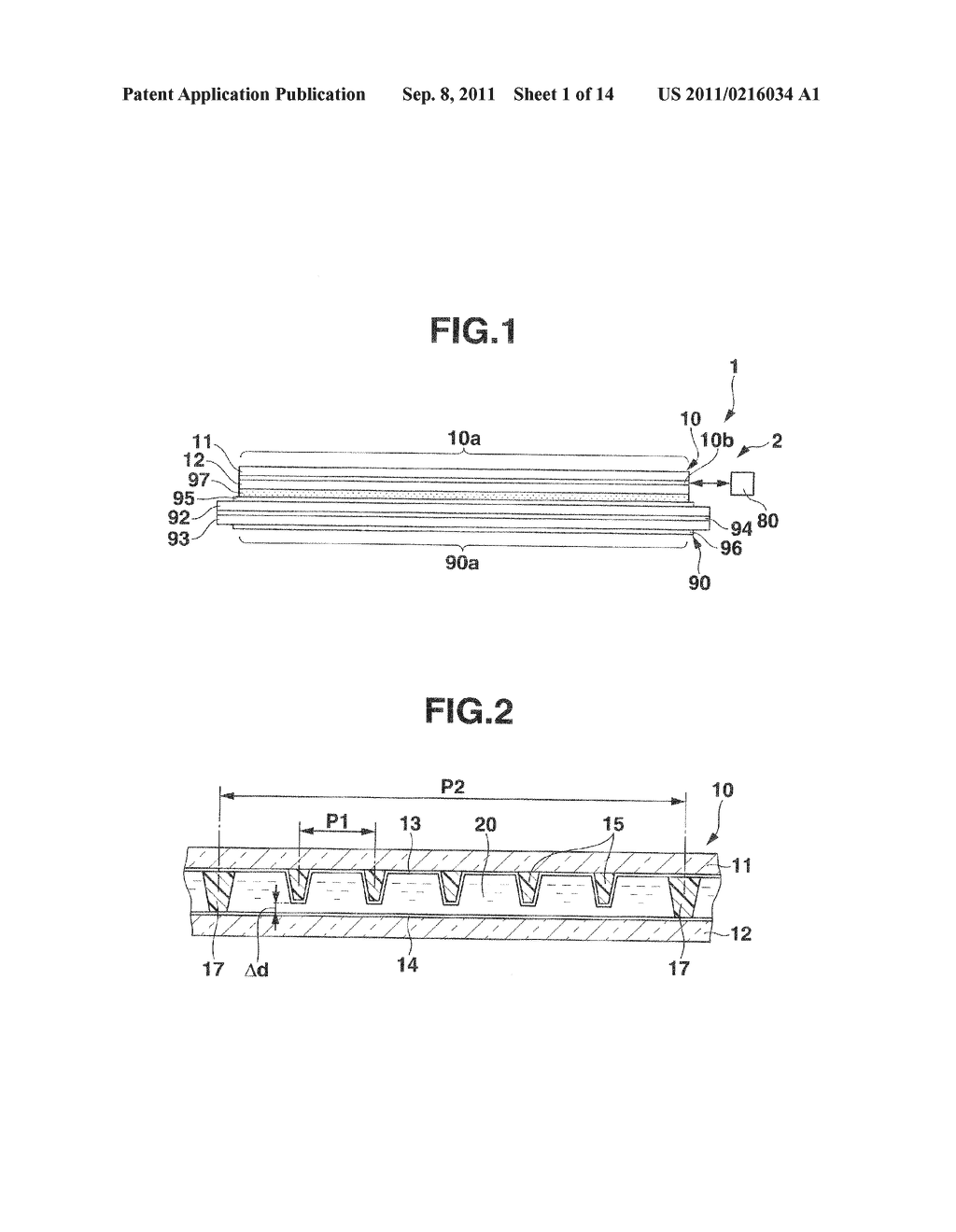 METHOD OF DETECTING CONTACT STATE OF RESISTIVE TOUCH PANEL DEVICE, TOUCH     PANEL DEVICE, AND DISPLAY DEVICE - diagram, schematic, and image 02