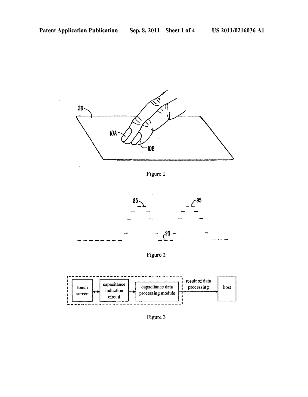 MULTI-TOUCH DETECTING METHOD FOR TOUCH SCREENS - diagram, schematic, and image 02