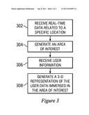 SYSTEMS AND METHODS FOR GENERATING REAL-TIME THREE-DIMENSIONAL GRAPHICS IN     AN AREA OF INTEREST diagram and image