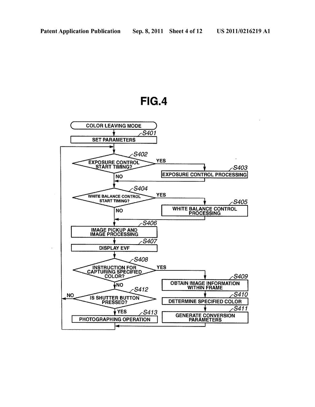 IMAGE PICKUP APPARATUS AND CONTROL METHOD THEREOF - diagram, schematic, and image 05