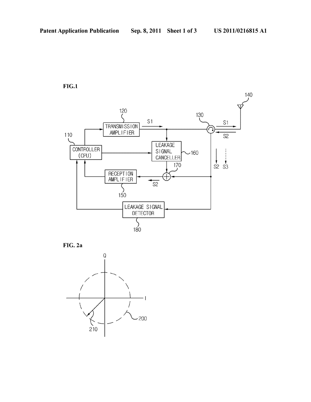 METHOD AND APPARATUS FOR DETECTING OFFSET SIGNAL OF TRANSMISSION LEAKAGE     SIGNAL IN RF TRANSCEIVER - diagram, schematic, and image 02