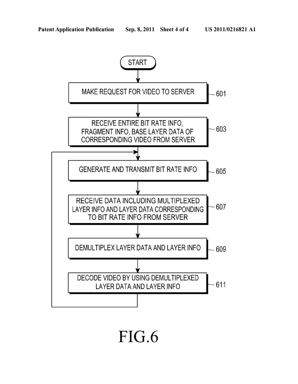 METHOD AND APPARATUS FOR ADAPTIVE STREAMING USING SCALABLE VIDEO CODING     SCHEME - diagram, schematic, and image 05