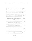 METHOD AND SYSTEM FOR PROVIDING INFORMATION AND ADVERTISING CONTENT IN A     TELEPHONE SYSTEM diagram and image