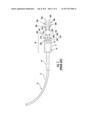 FIBER OPTIC CONNECTOR ASSEMBLY EMPLOYING FIBER MOVEMENT SUPPORT AND METHOD     OF ASSEMBLY diagram and image