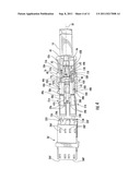 FIBER OPTIC CONNECTOR ASSEMBLY EMPLOYING FIBER MOVEMENT SUPPORT AND METHOD     OF ASSEMBLY diagram and image