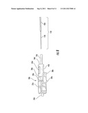 FIBER OPTIC CONNECTOR ASSEMBLY EMPLOYING FIBER MOVEMENT SUPPORT AND METHOD     OF ASSEMBLY diagram and image