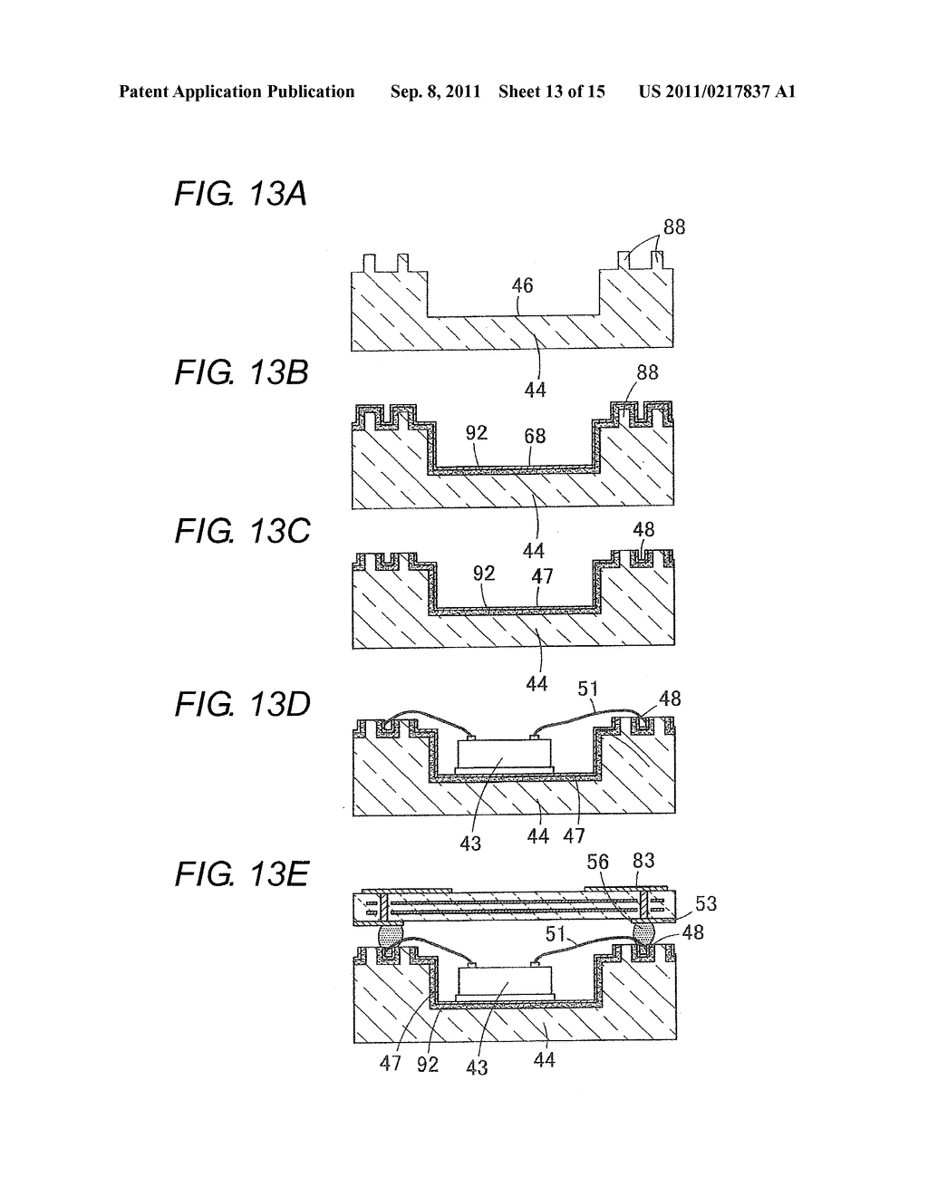 CONNECTING PAD PRODUCING METHOD - diagram, schematic, and image 14