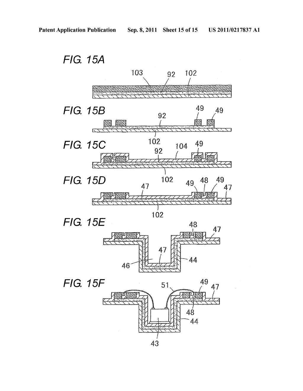 CONNECTING PAD PRODUCING METHOD - diagram, schematic, and image 16