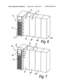 Cabinet for cooling units for server rooms diagram and image