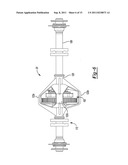 MOTORCYCLE AXLE ASSEMBLY diagram and image