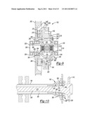 MOTORCYCLE AXLE ASSEMBLY diagram and image