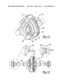 MOTORCYCLE AXLE ASSEMBLY diagram and image