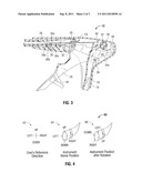 SYSTEM AND METHOD FOR DETERMINING AND ADJUSTING POSITIONING AND     ORIENTATION OF A SURGICAL DEVICE diagram and image