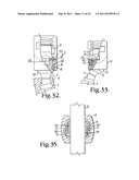 Polyaxial bone screw with cam connection and lock and release insert diagram and image