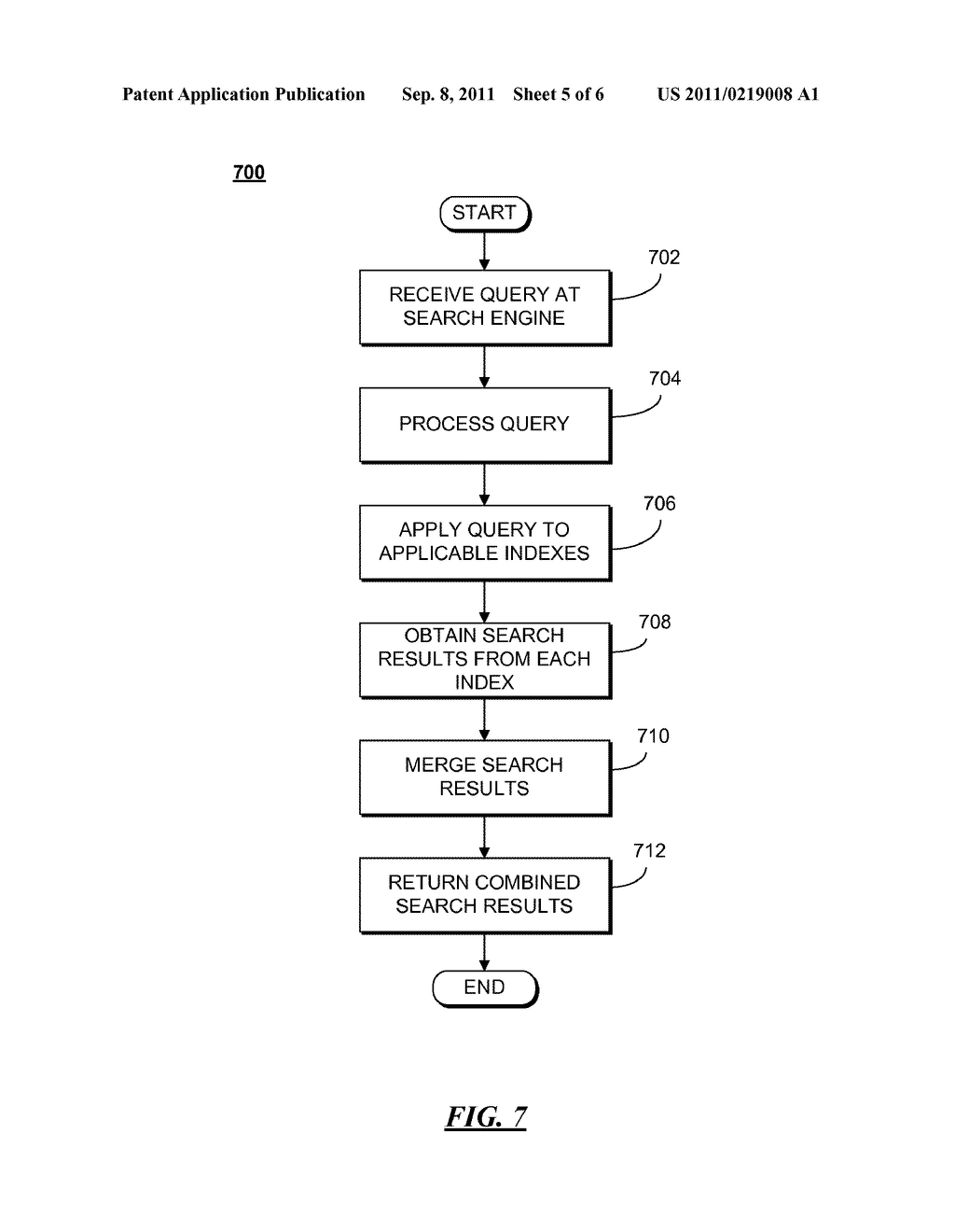 INDEXING MULTIPLE TYPES OF DATA TO FACILITATE RAPID RE-INDEXING OF ONE OR     MORE TYPES OF DATA - diagram, schematic, and image 06