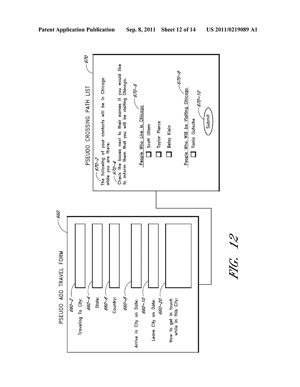 SOCIAL NETWORKING SYSTEM CAPABLE OF NOTIFYING USERS OF PROFILE UPDATES     MADE BY THEIR CONTACTS - diagram, schematic, and image 13