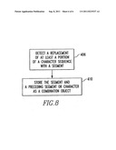 METHOD OF LEARNING CHARACTER SEGMENTS DURING TEXT INPUT, AND ASSOCIATED     HANDHELD ELECTRONIC DEVICE diagram and image