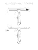 Two-Part Interchangeable Neckwear diagram and image