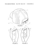 AUDIO DEVICE CARRIER FOR HEADWEAR diagram and image