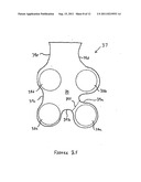 Article Of Footwear With A Sole Structure Having Support Elements And An     Indented Plate diagram and image