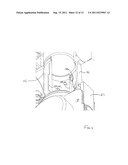 RECONFIGURABLE UPRIGHT SURFACE CLEANING APPARATUS WITH A POWERED BRUSH     MOTOR diagram and image