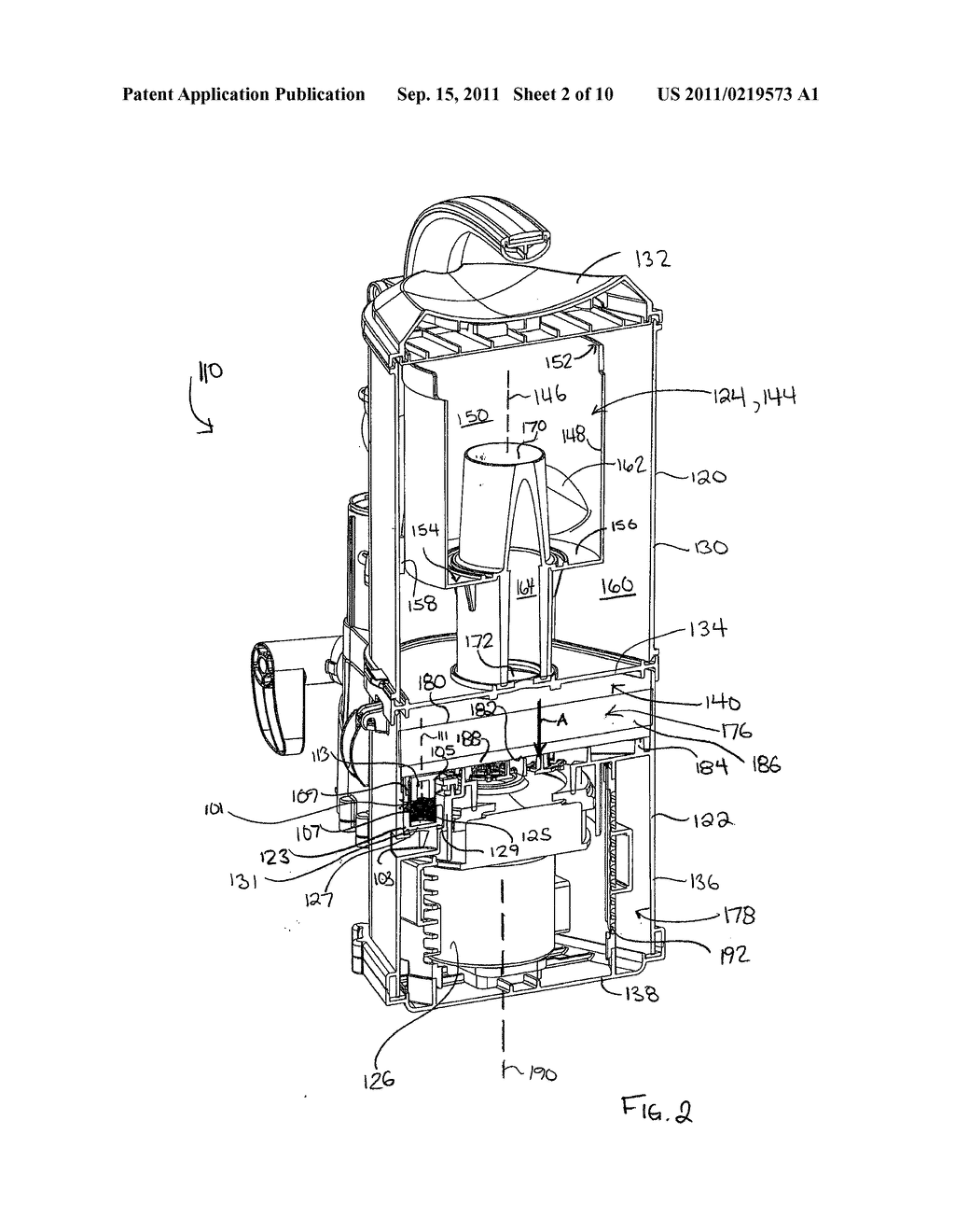 SURFACE CLEANING APPARATUS WITH ENHANCED OPERABILITY - diagram, schematic, and image 03