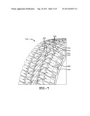 TIRE INCLUDING CONCAVE RECESSES IN A CIRCUMFERENTIAL TREAD diagram and image