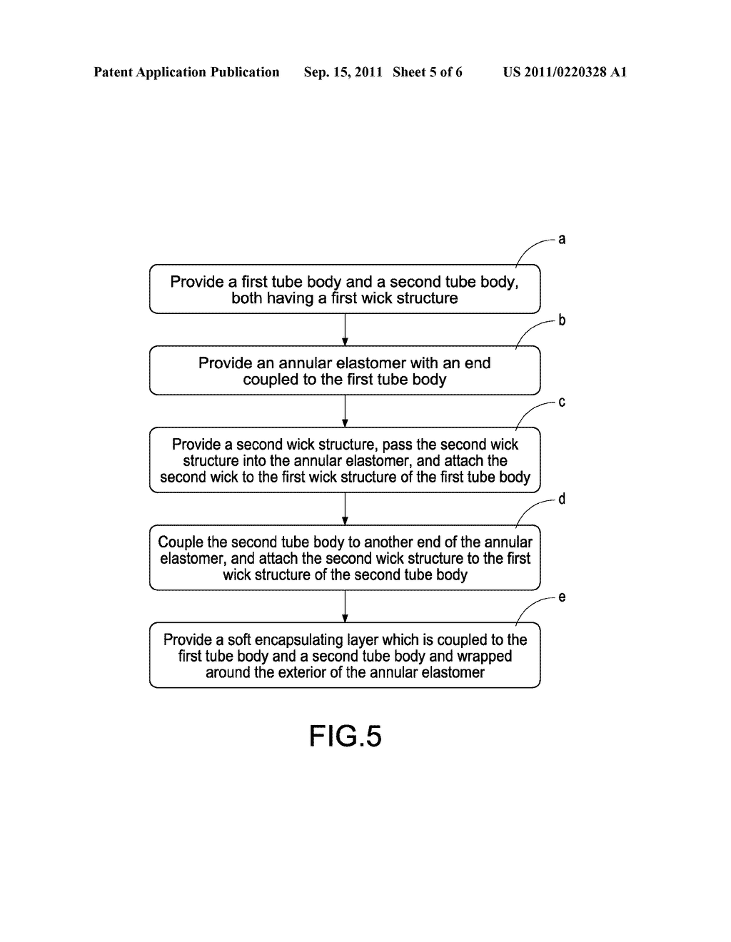 FLEXIBLE HEAT PIPE AND MANUFACTURING METHOD THEREOF - diagram, schematic, and image 06