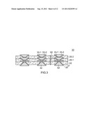 MULTILAYER PRINTED WIRING BOARD FOR SEMICONDUCTOR DEVICES AND METHOD FOR     MANUFACTURING THE BOARD diagram and image