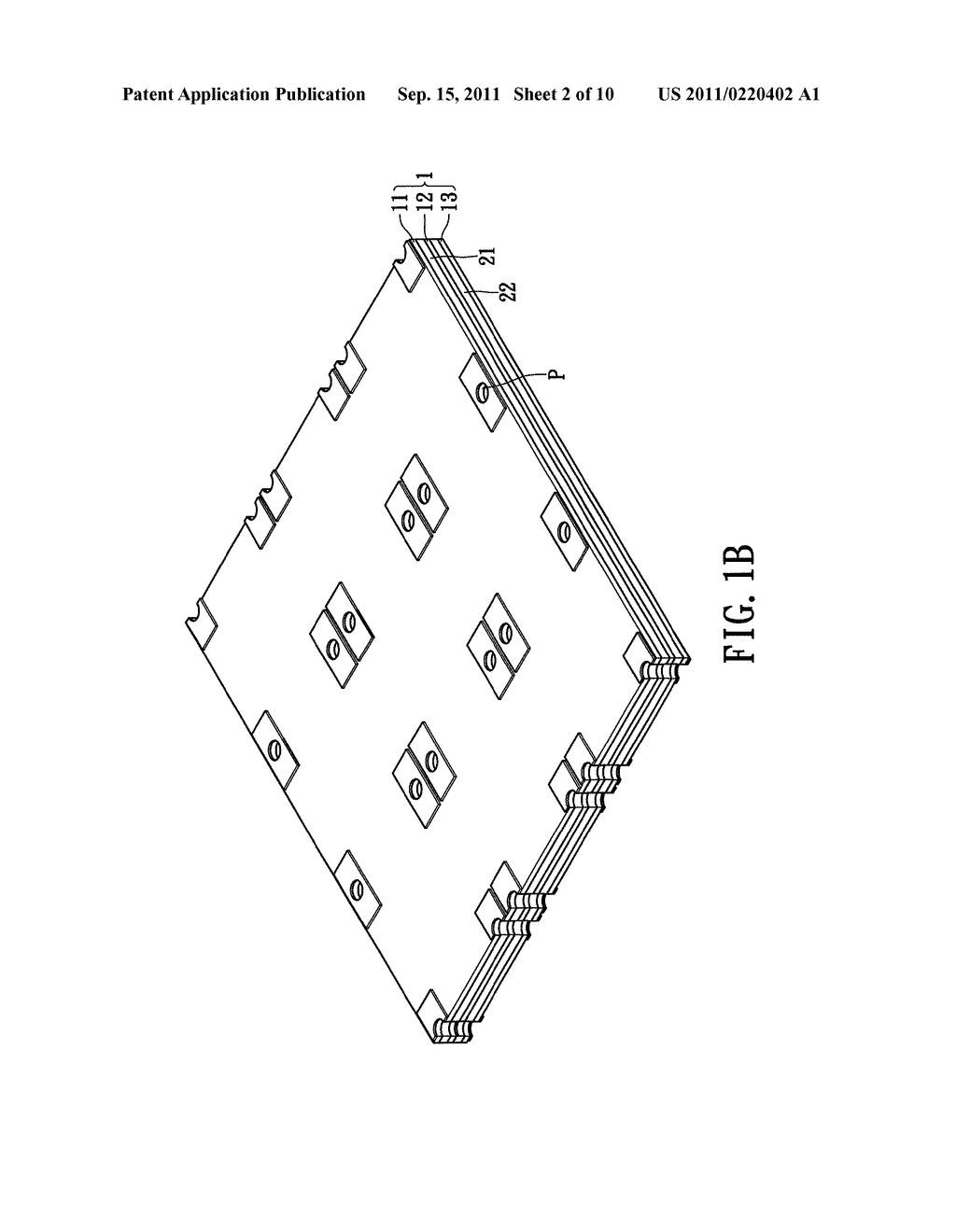 MULTI-LAYER SEMICONDUCTOR ELEMENT PACKAGE STRUCTURE WITH SURGE PROTECTION     FUNCTION AND METHOD FOR MANUFACTURING THE SAME - diagram, schematic, and image 03